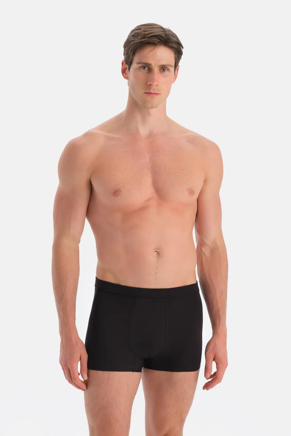 Siyah Düz Micro Modal Boxer