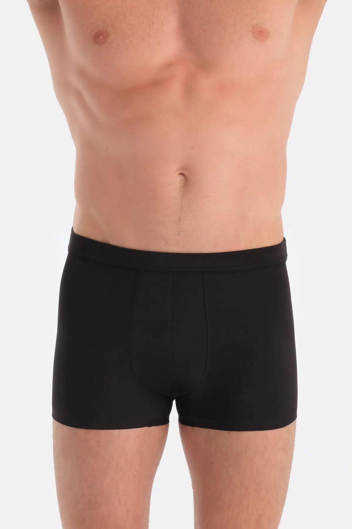 Siyah Düz Micro Modal Boxer
