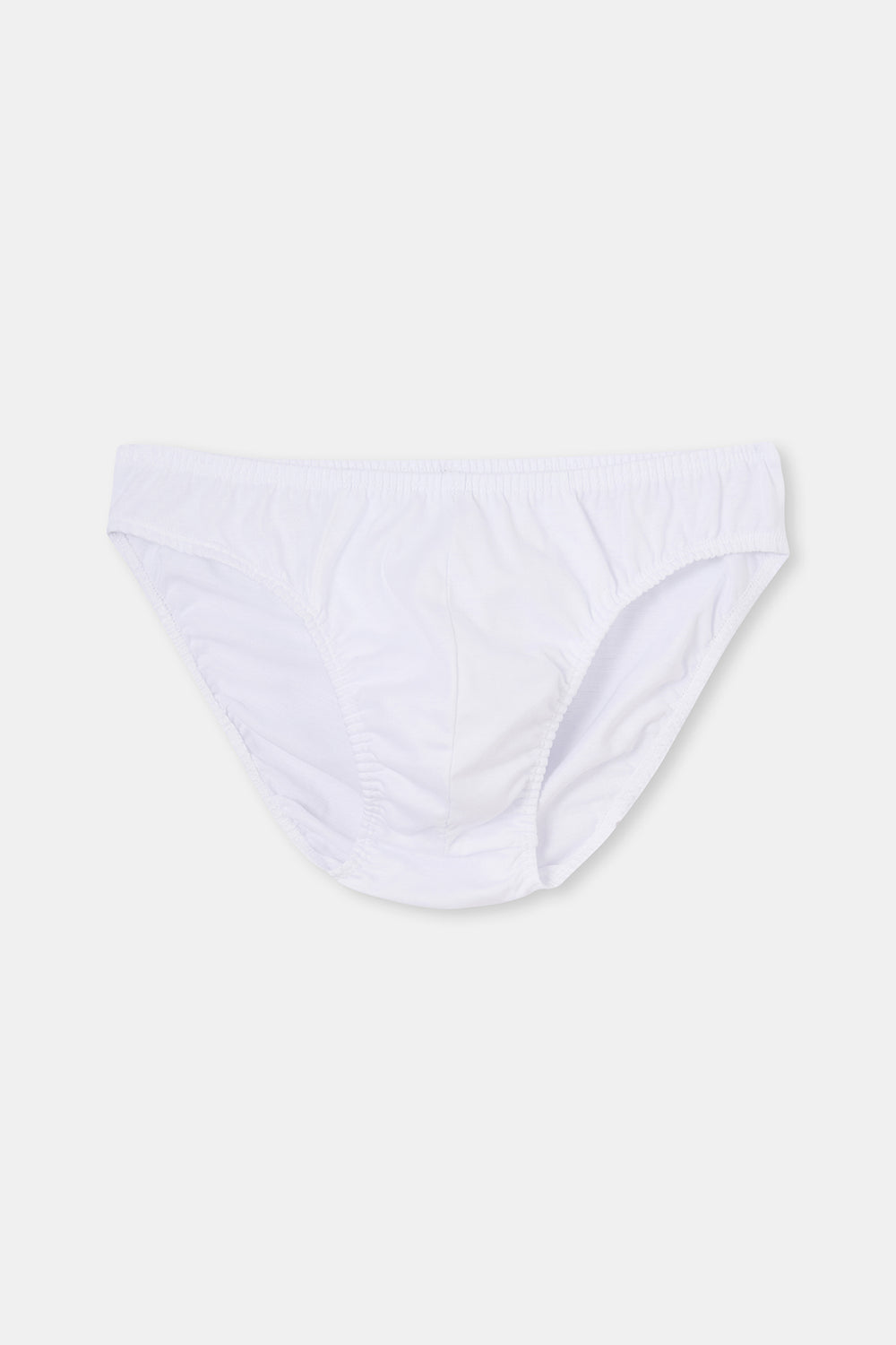Beyaz Penye 2'li Slip Külot