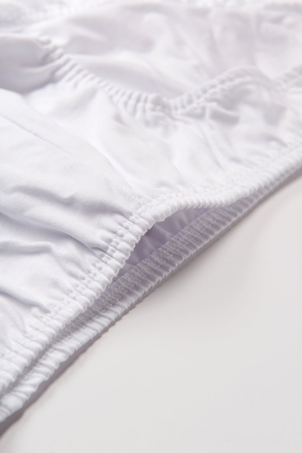 Beyaz Penye 2'li Slip Külot