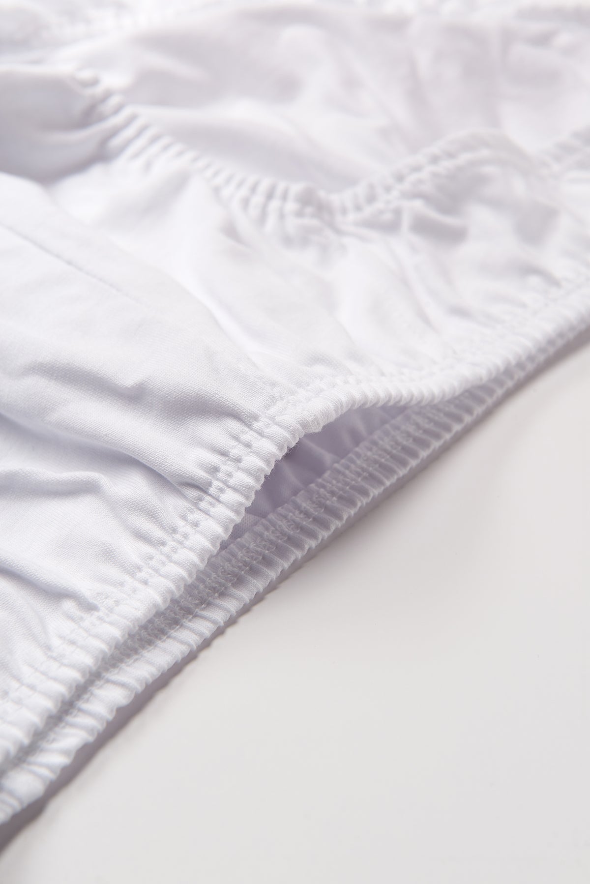 Beyaz Penye 2'li Slip Külot