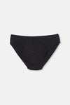 Siyah Penye 2'li Slip Külot