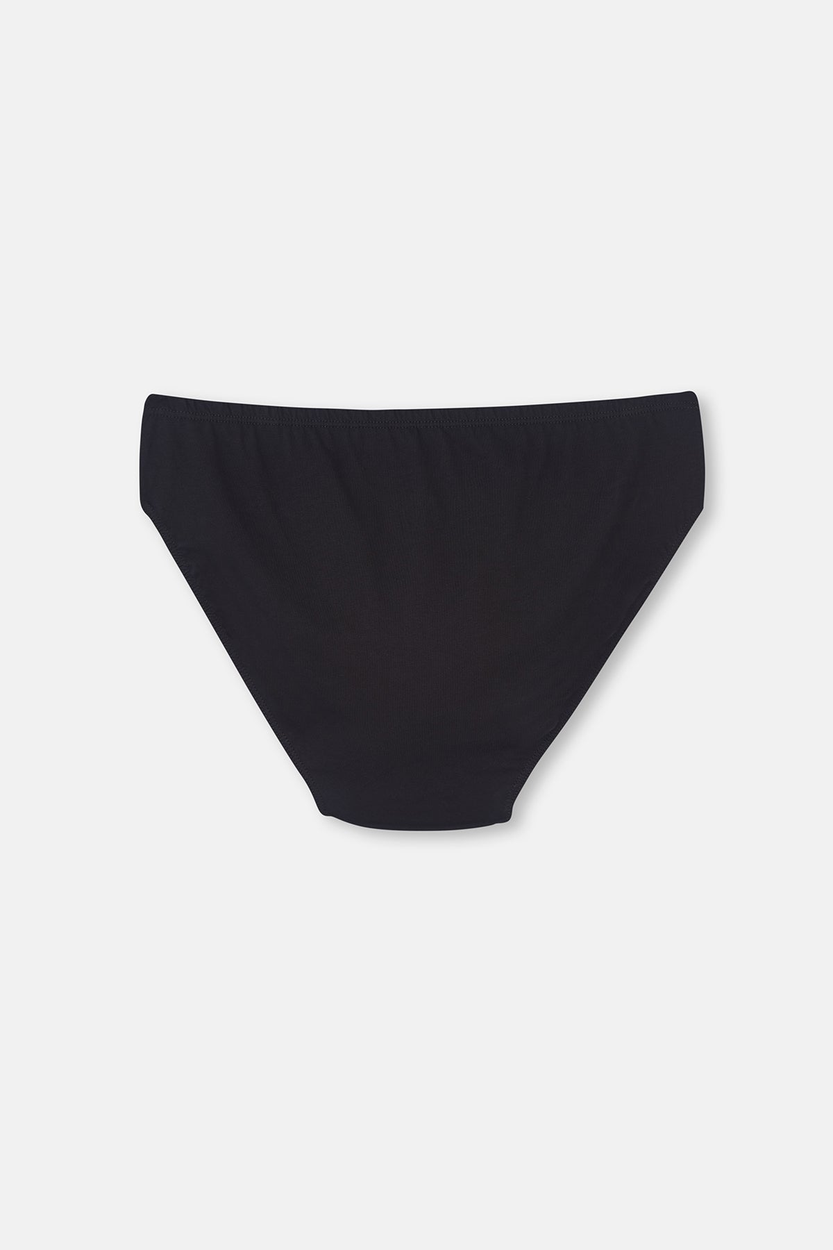 Siyah Penye 2'li Slip Külot