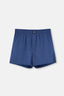 Lacivert Desenli Desenli Poplin Lyc Boxer