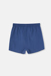 Lacivert Desenli Desenli Poplin Lyc Boxer