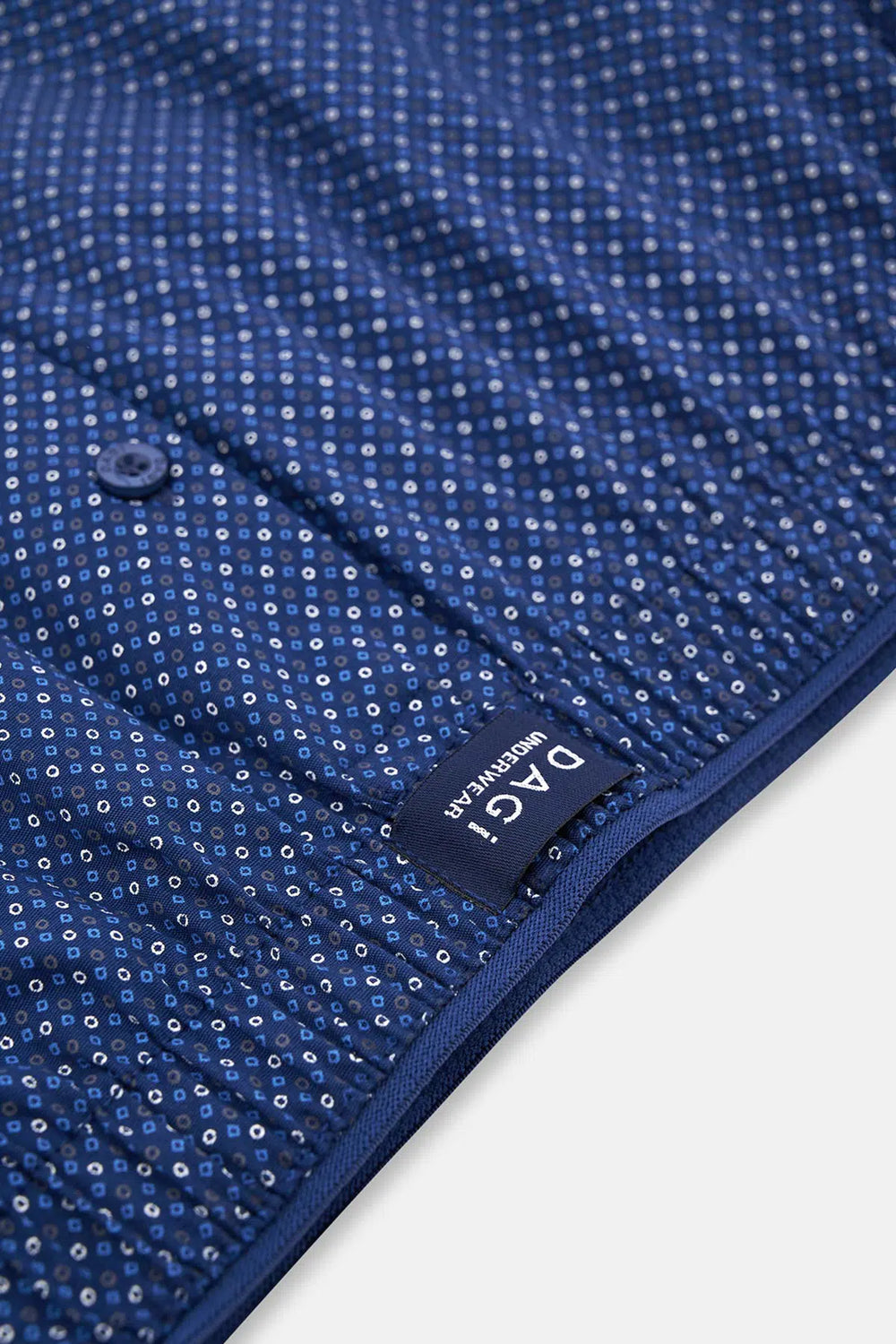 Lacivert Desenli Desenli Poplin Lyc Boxer