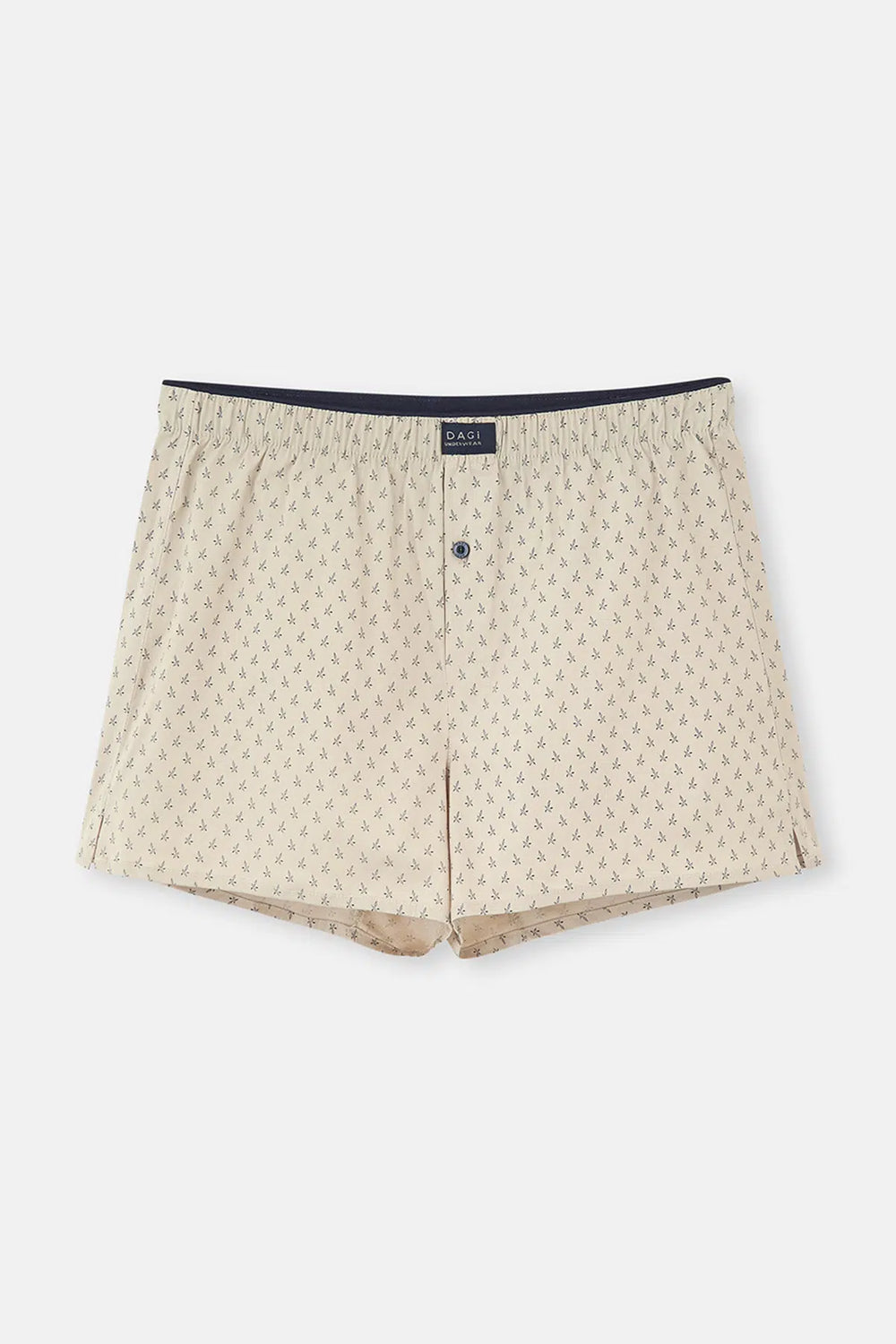 Taş Desenli Desenli Poplin Lyc Boxer