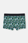 Siyah - Yeşil Compact Yapboz Boxer