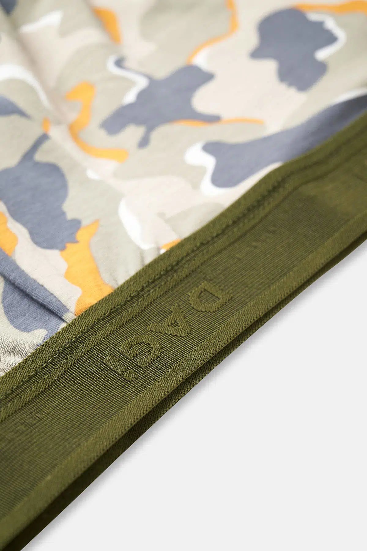 Turuncu Haki Compact Kamuflaj Boxer