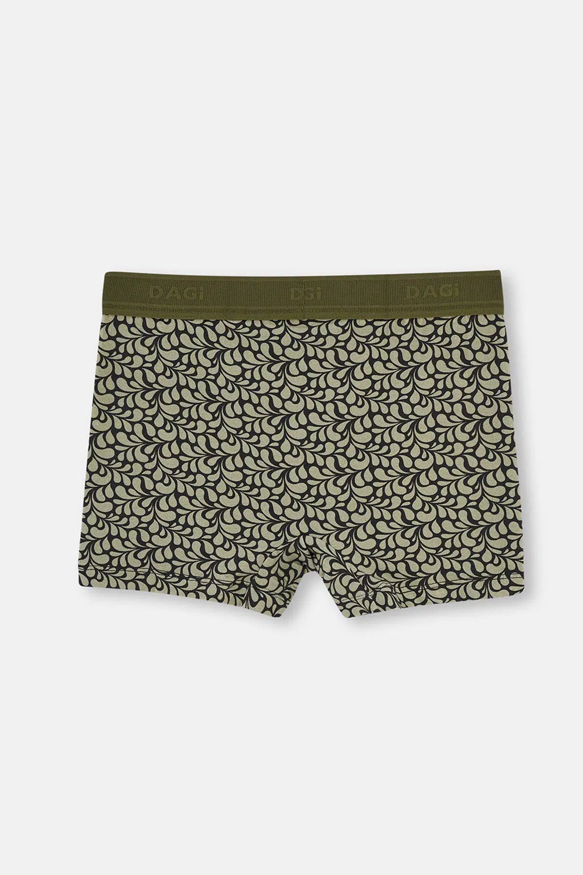 Haki Erkek Compact Desenli Boxer