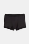 Siyah Coolmax Ecomade Fiber Boxer
