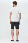 Ekru Mod.V Yaka T-Shırt