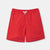 Kırmızı Micro Orta Düz Erkek Deniz Şortu