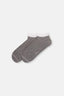 Gri Erkek 2'Li Patik Çorap