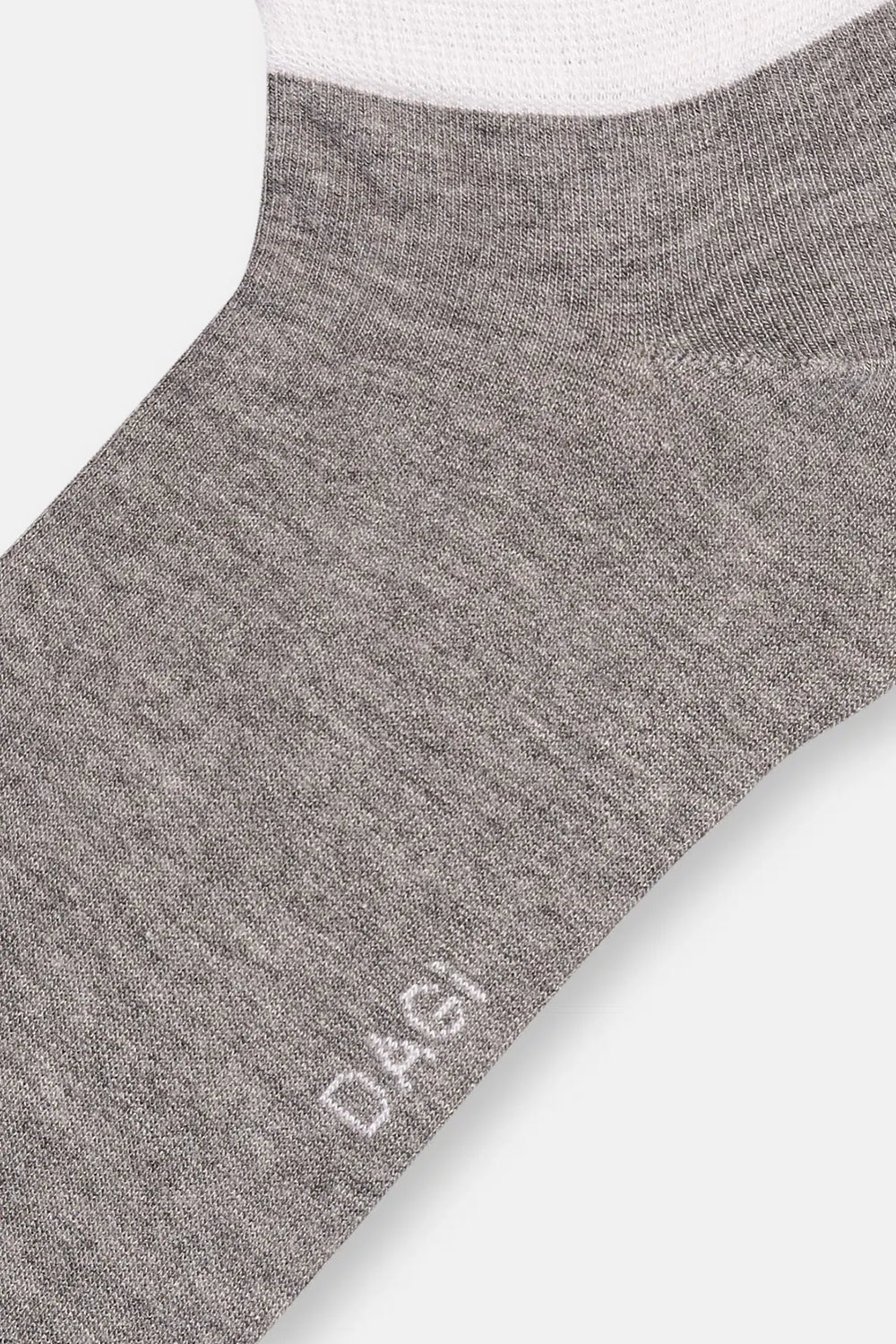 Gri Erkek 2'Li Patik Çorap