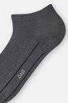Antrasit Erkek Pamuklu Patik Çorap