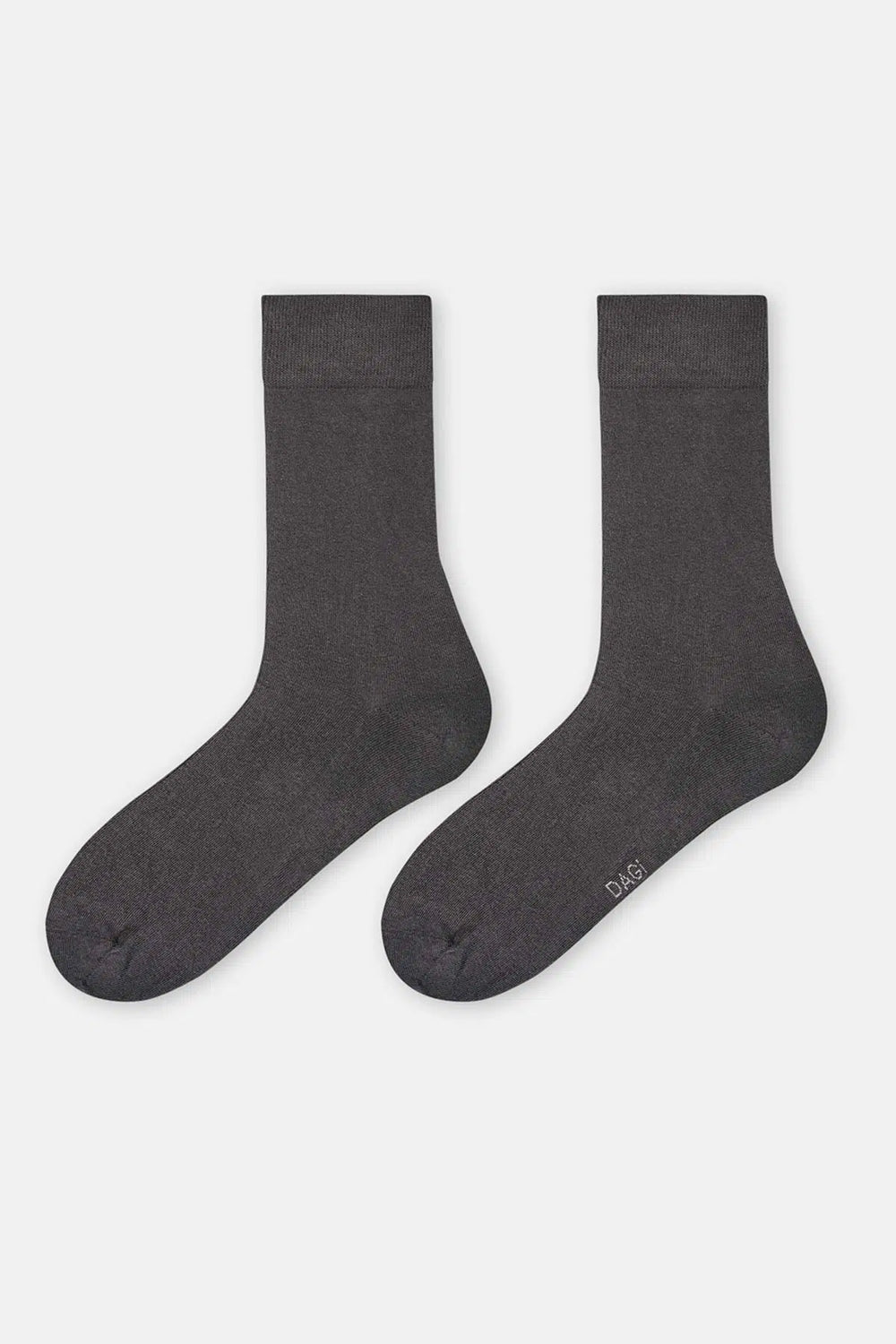 Antrasit Erkek Pamuklu Uzun Konç Çorap
