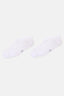 Beyaz Erkek Bambu Patik Çorap 2'Li