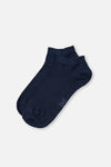 Lacivert Erkek Bambu Patik Çorap 2'Li