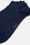 Lacivert Erkek Bambu Patik Çorap 2'Li