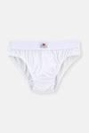 Beyaz Erkek Çocuk Pamuklu 3'lü Slip