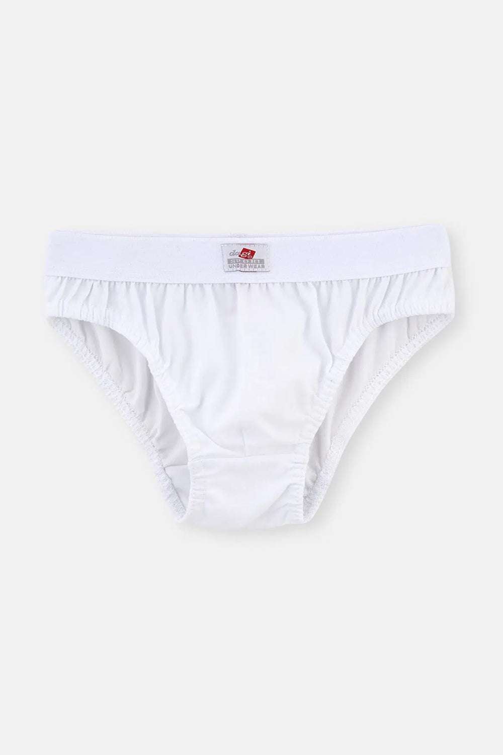 Beyaz Erkek Çocuk Pamuklu 3'lü Slip