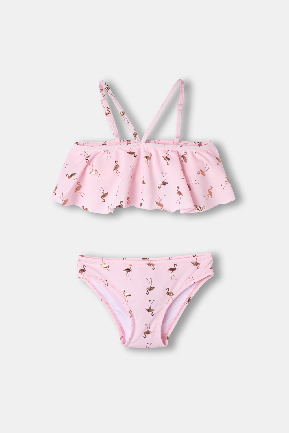 Pembe Kız Çocuk Bikini Takımı
