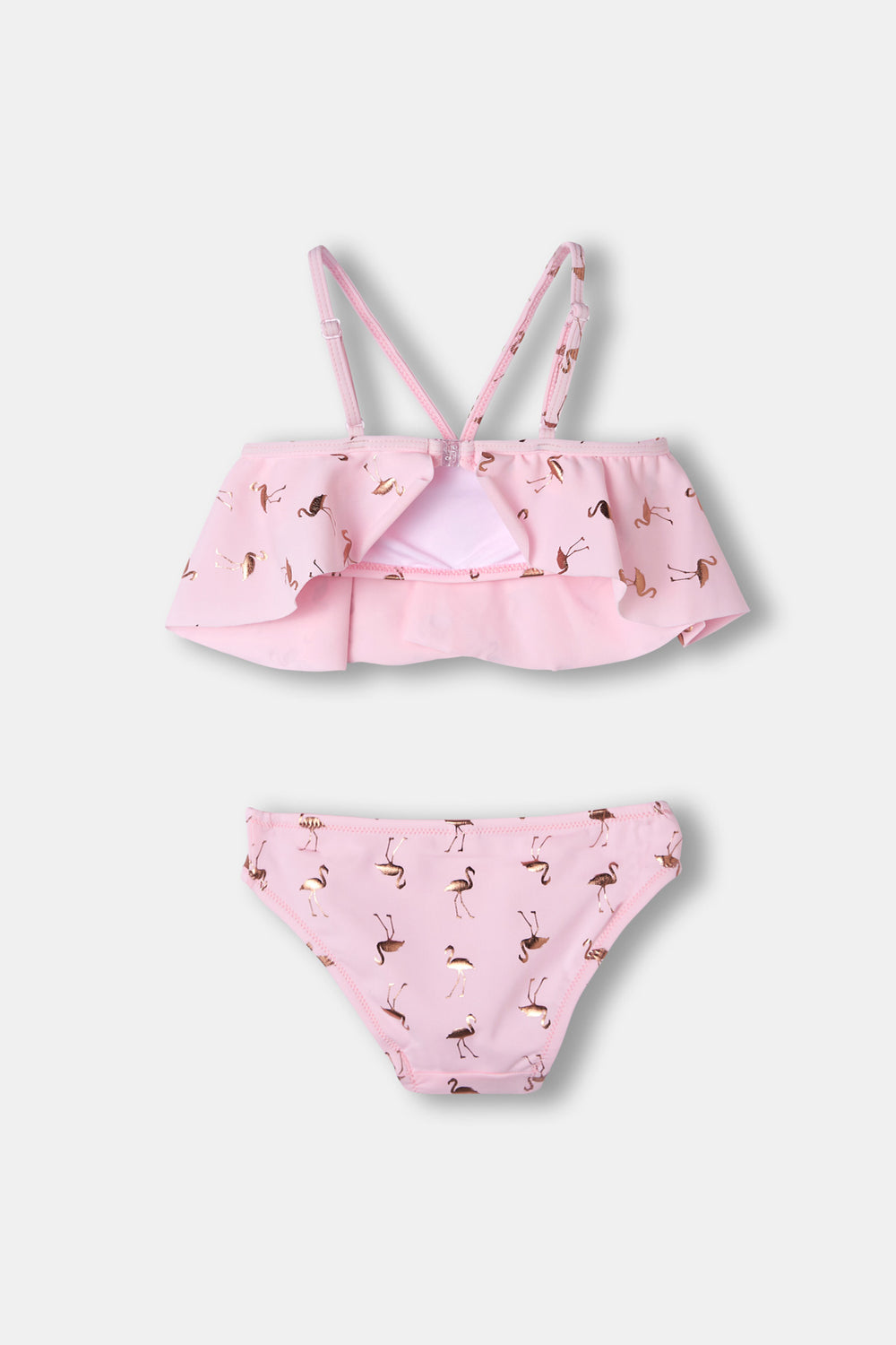 Pembe Kız Çocuk Bikini Takımı