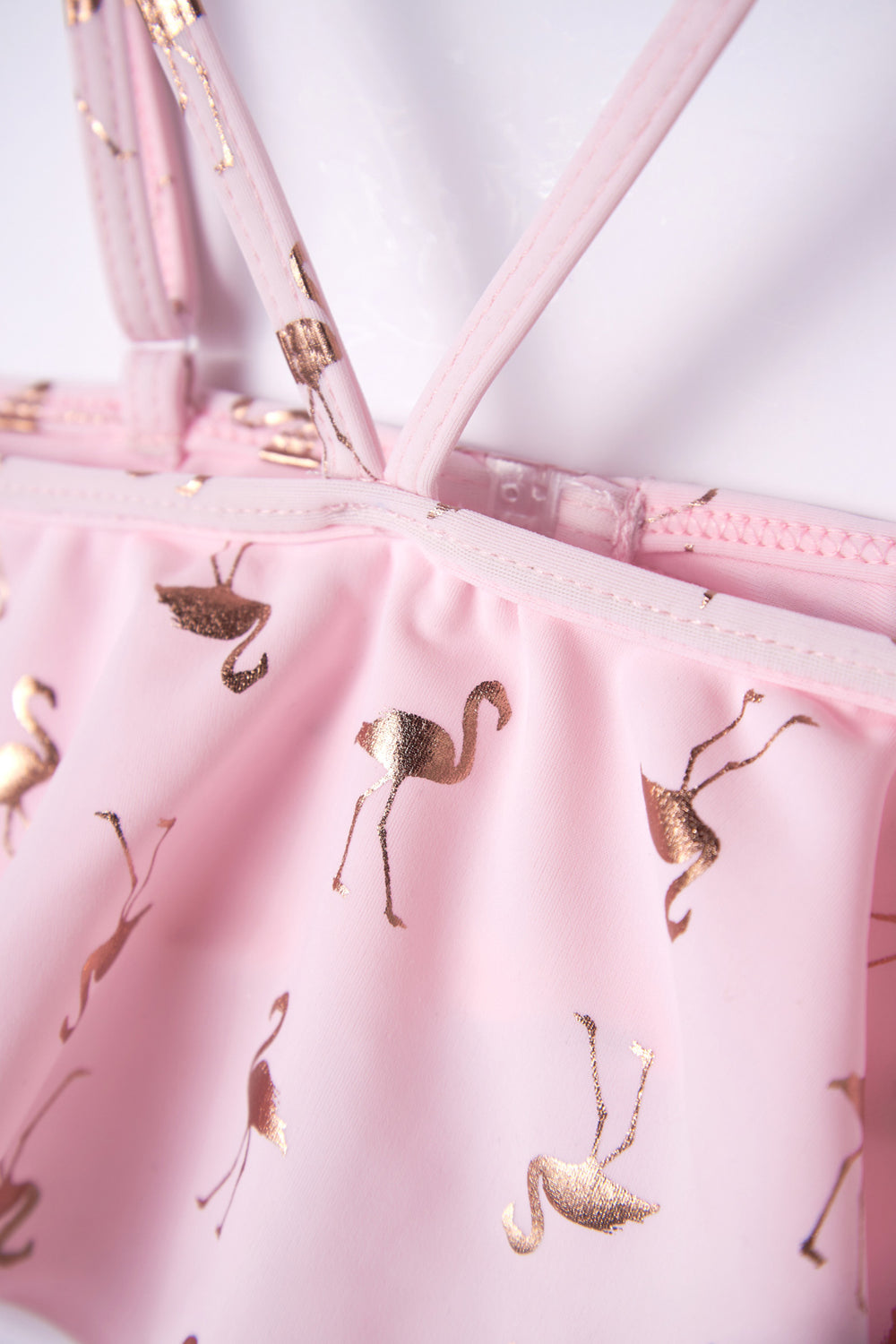 Pembe Kız Çocuk Bikini Takımı