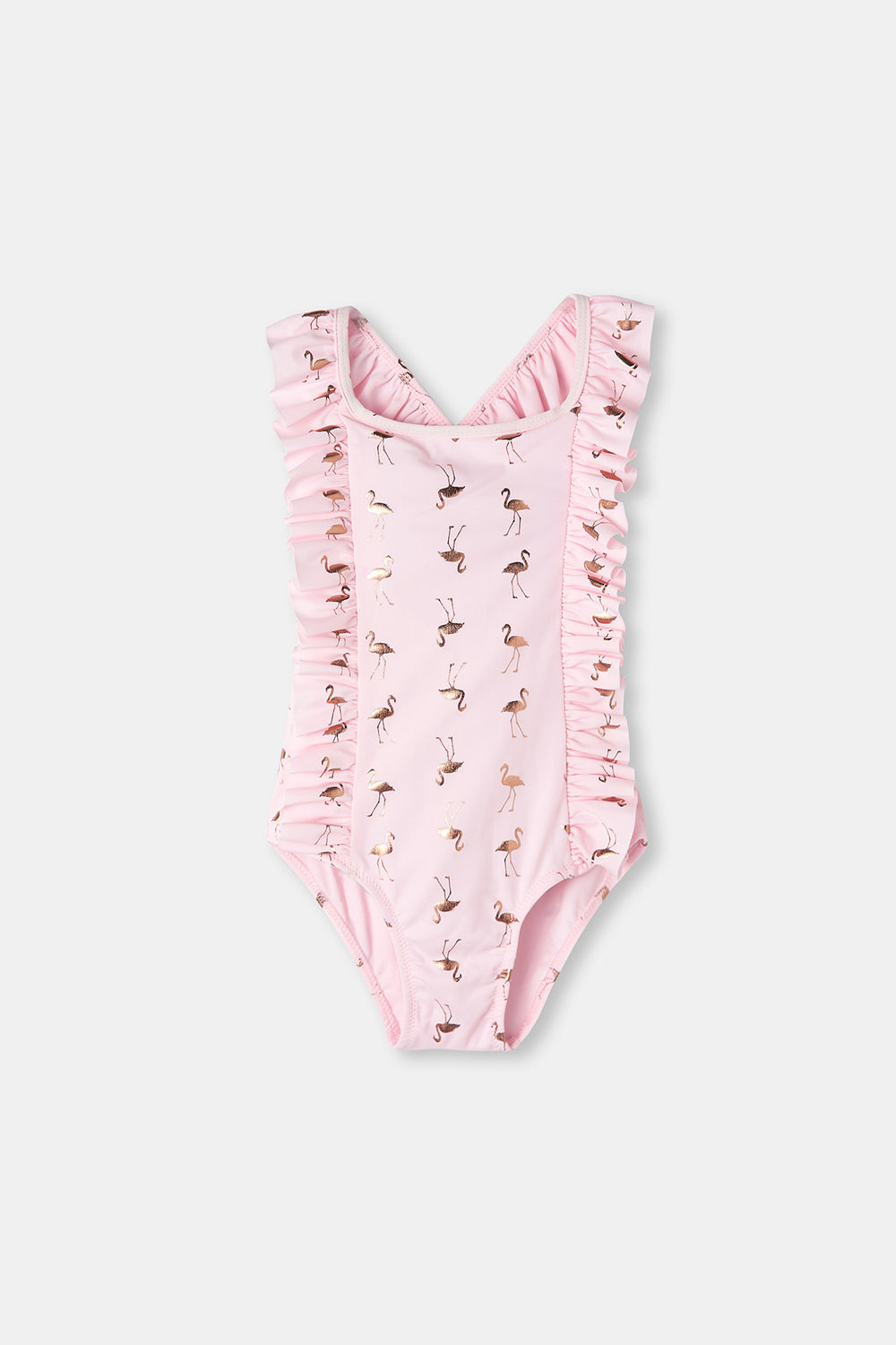 Pembe Kız Çocuk Mayo