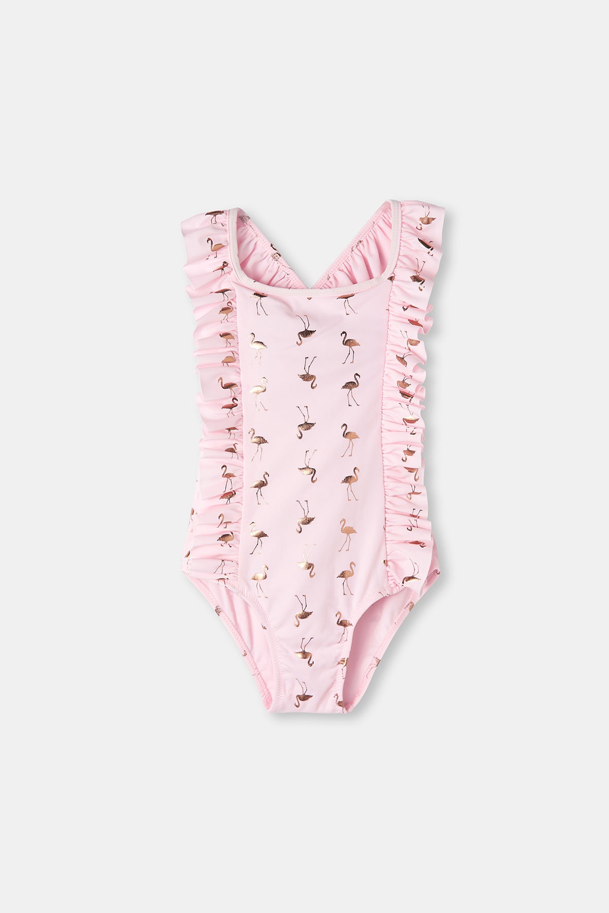 Pembe Kız Çocuk Mayo