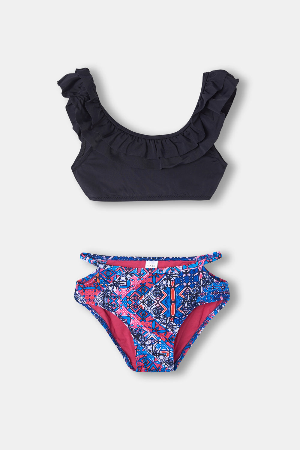 Siyah Kız Çocuk Bikini Takımı