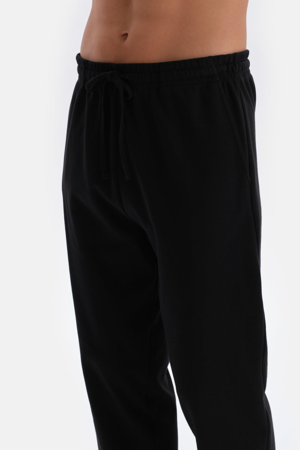 Bordo V Yaka Uzun Kollu Pamuklu Pijama Takımı